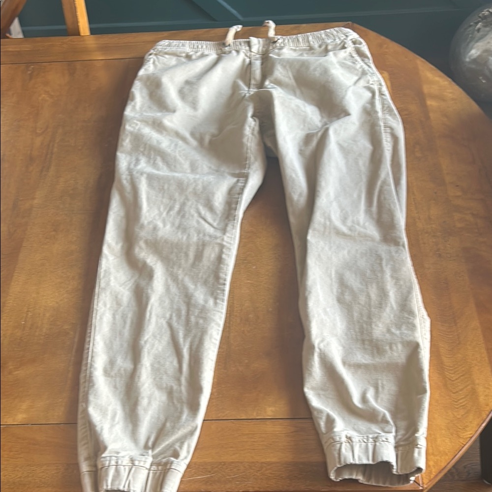 Casual Beige Quicksilver Jogger Pants